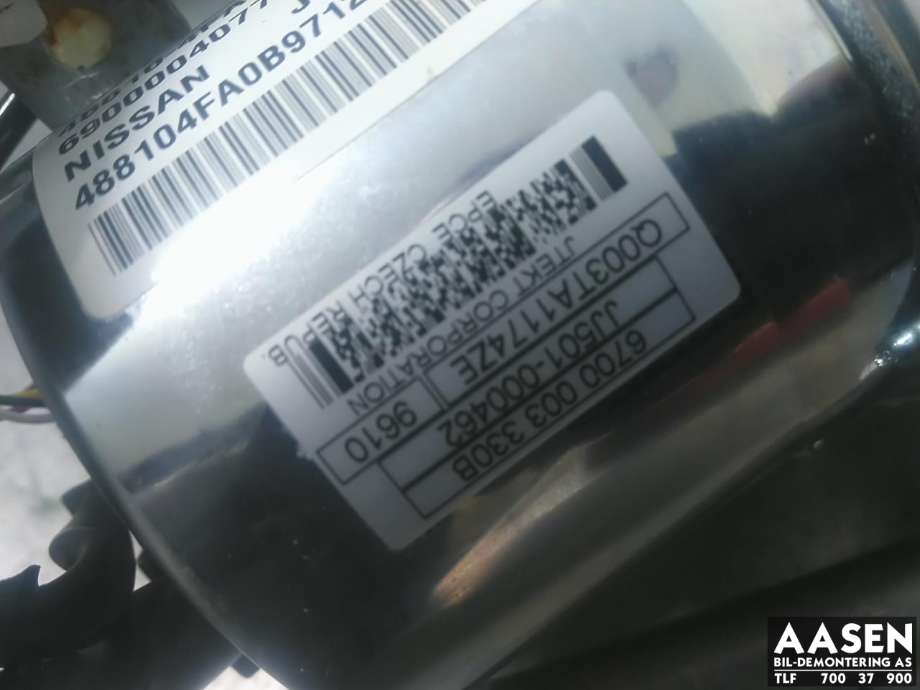 Rattaksel elektrisk servo til Nissan E-NV200 2014-->>  