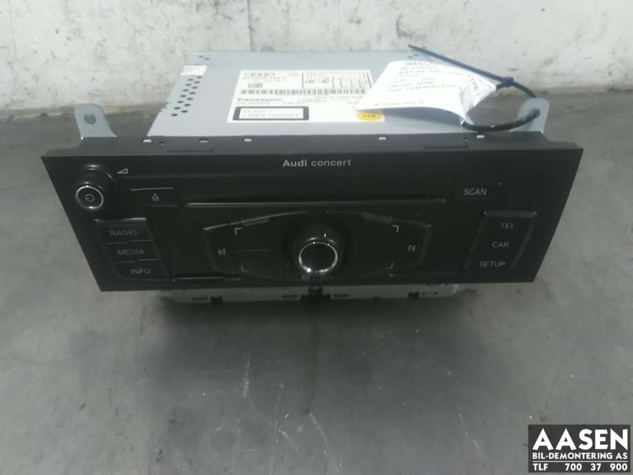 Bilstereo til Audi A5 2007-2016 (Type I)