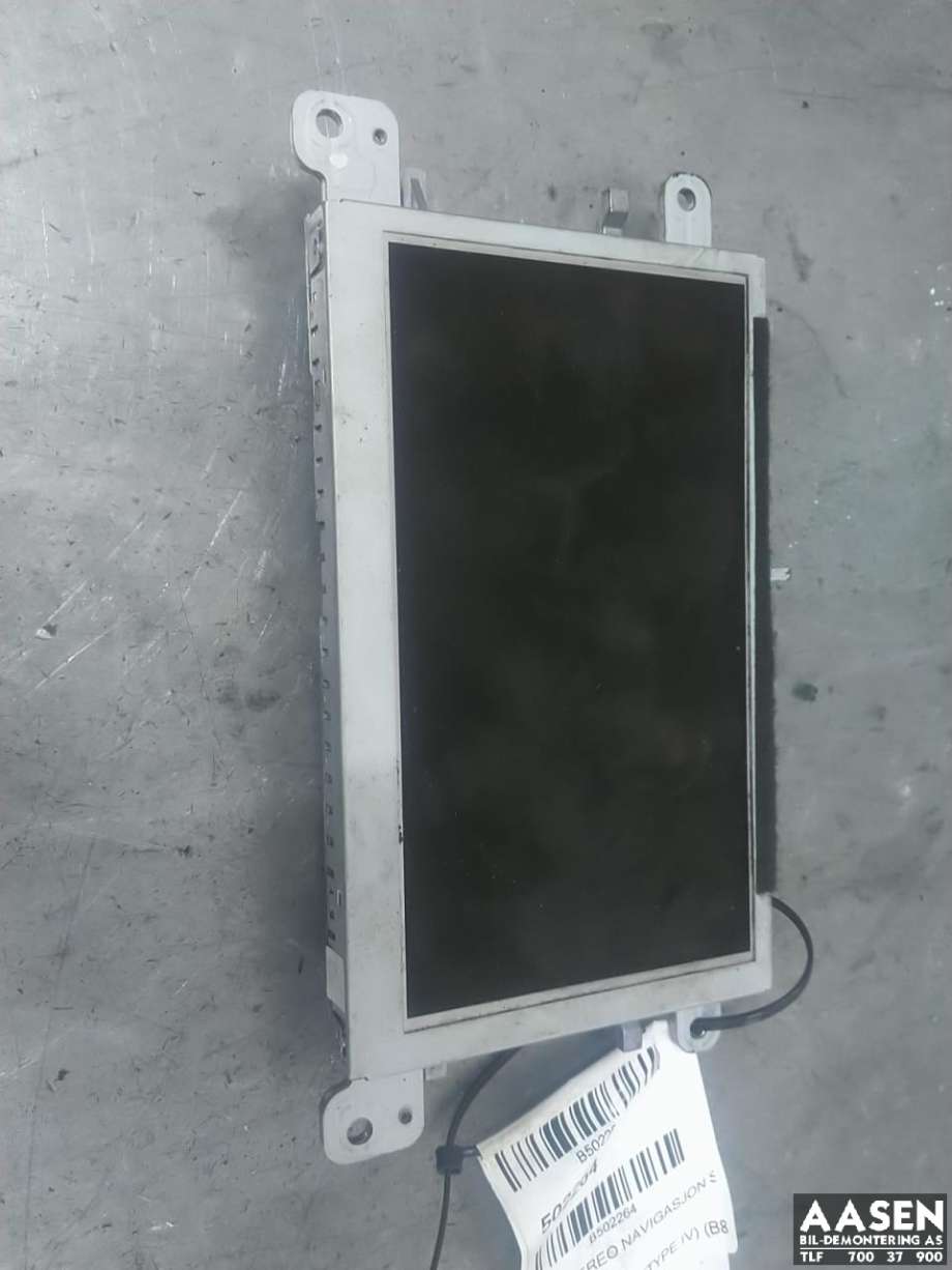 Bilstereo navigasjon skjerm til Audi A4, 2007-2014 (Type IV) (B8) (B8) 