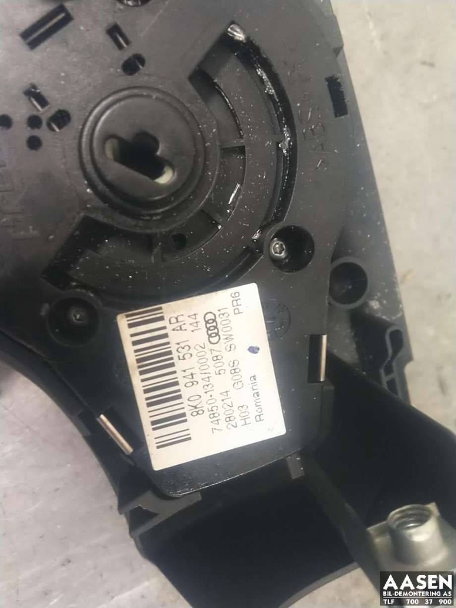 Bryter lys til Audi A4 2007-2014 (Type IV) (B8) (B8)