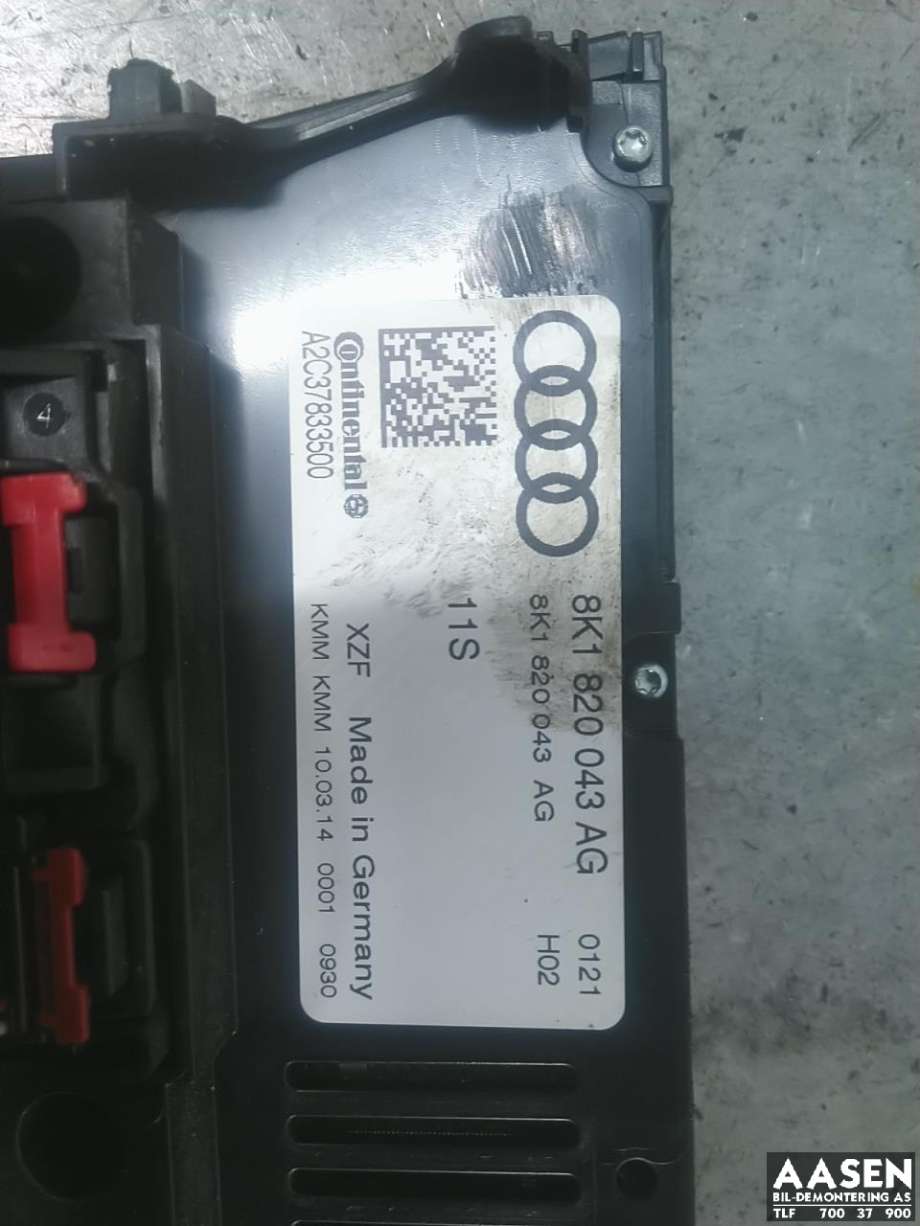 Styreenhet diverse til Audi A4 2007-2014 (Type IV) (B8) (B8) 