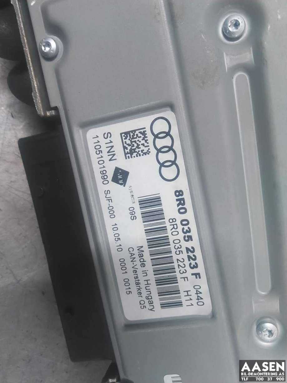 Bilstereo forsterker til Audi A5 2007-2016 (Type I)  (8R0 035 223 F|)