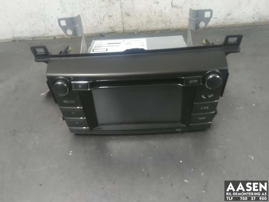 Bilstereo til Toyota RAV4, 2013-2015 (Type IV, Fase 1)