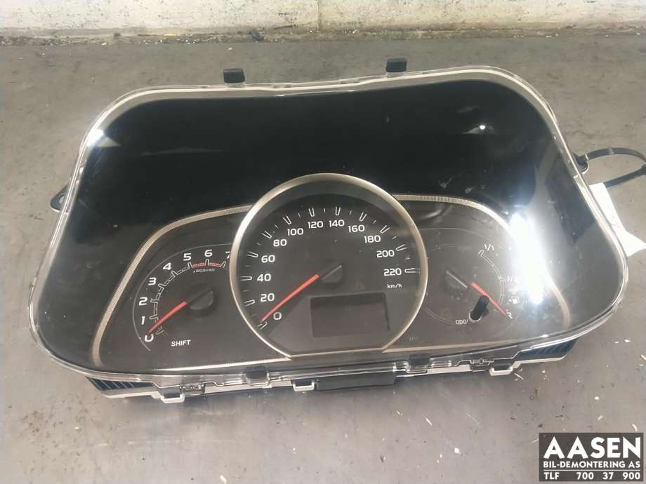 Instrumentpanel til Toyota RAV4, 2013-2015 (Type IV, Fase 1)