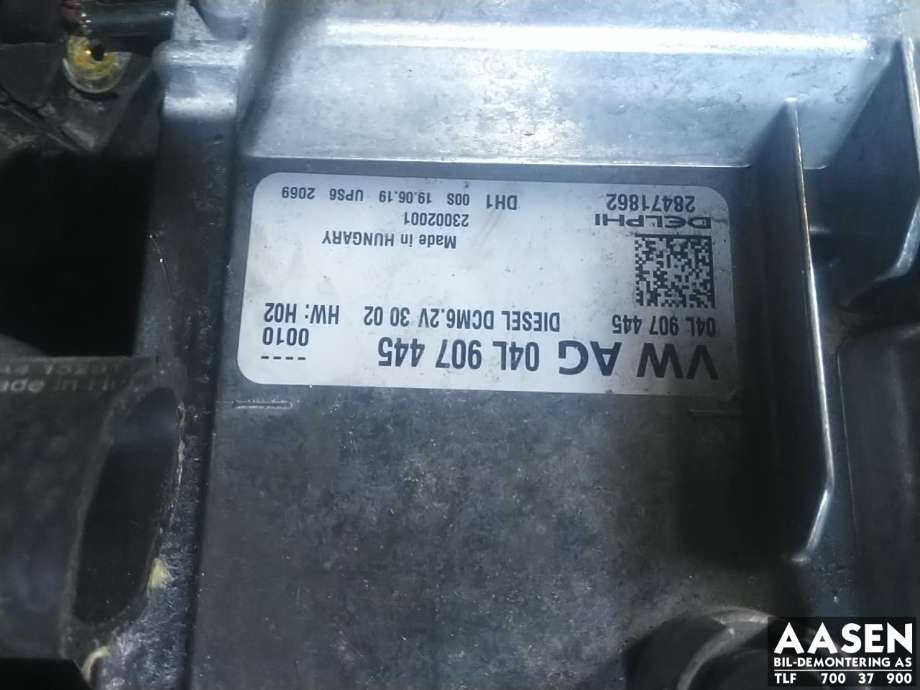 Styreenhet motor til VW Transporter / Caravelle 2019-->> (T6.1) (T6.1) (DELPHI|04L 907 445|)