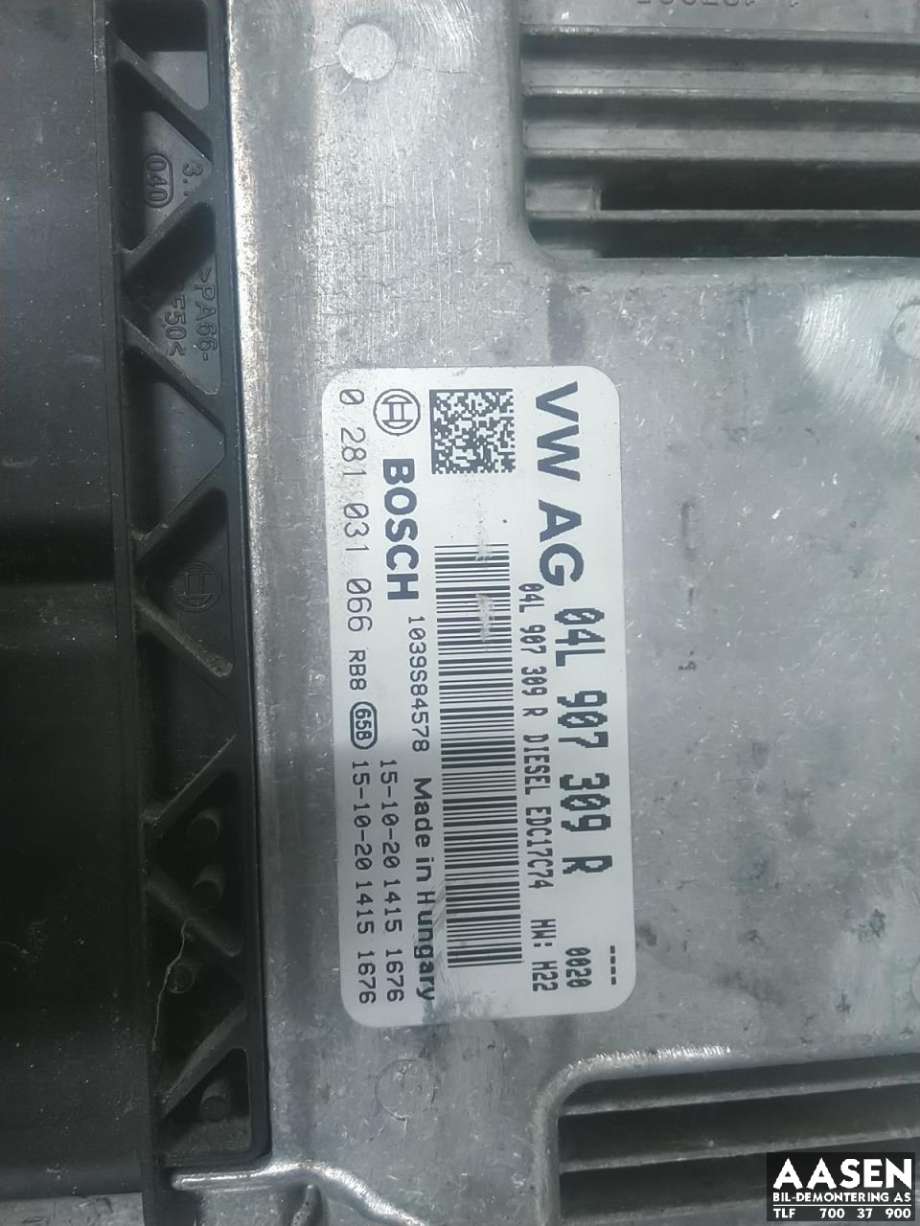Styreenhet motor til VW Golf VII 2012-2017 (Fase 1)  