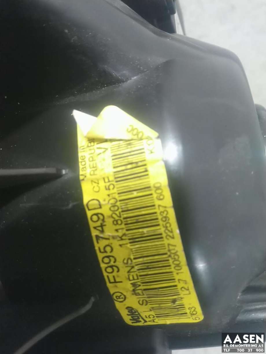 Varmeapparat motor til VW Touran 2007-2010 (Type I, Fase 2)
