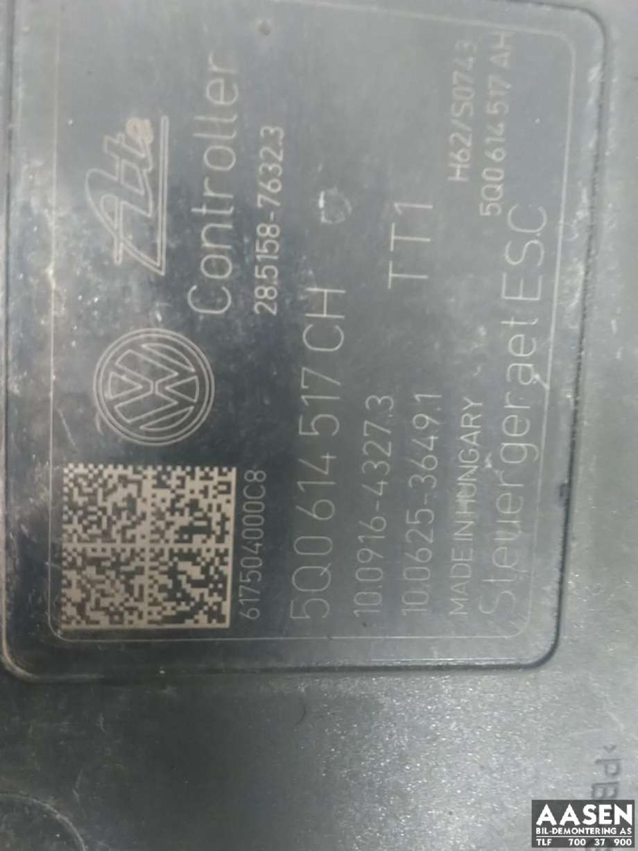 ABS sentral til VW Touran 2015-2021 (Type II) (5Q0 614 517 CH|)