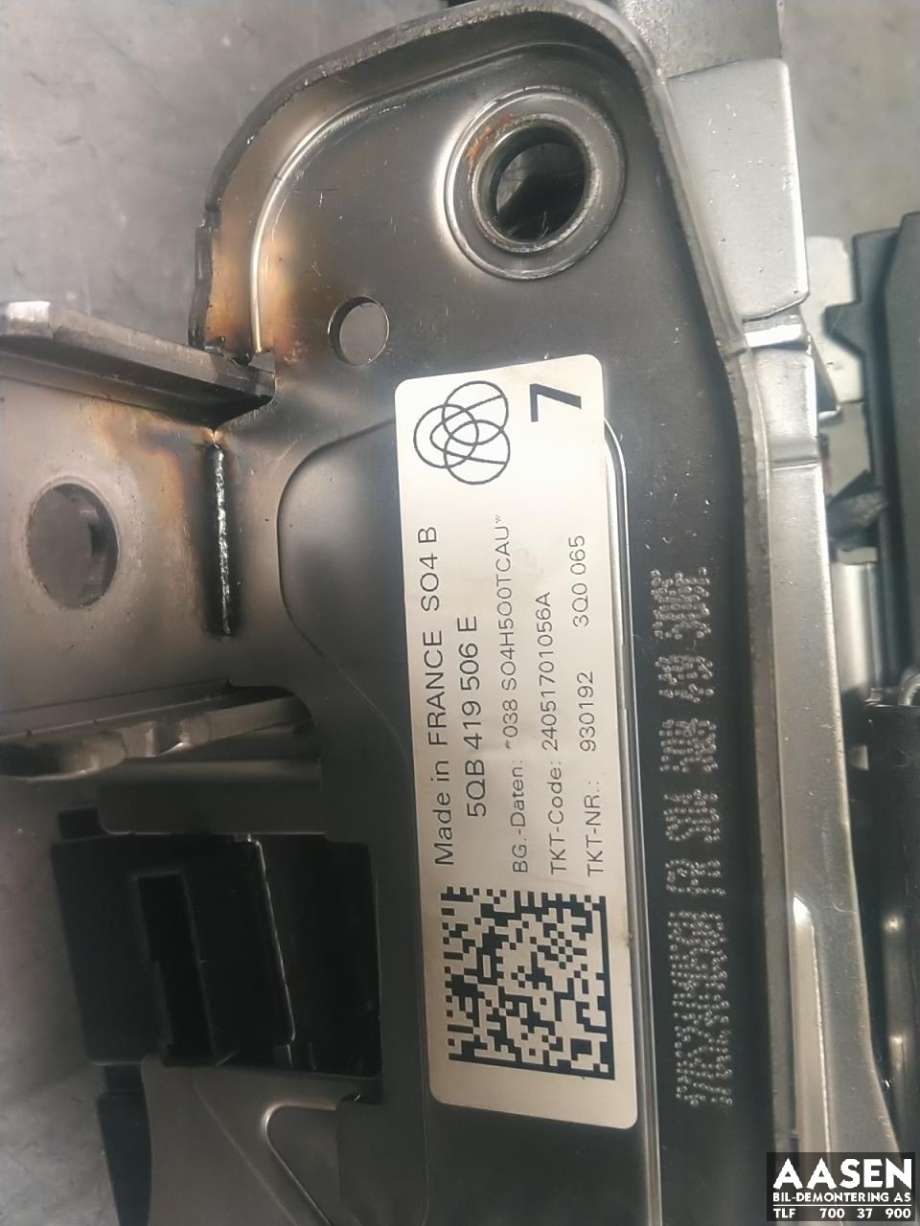 Rattaksel til VW Touran 2015-2021 (Type II)  