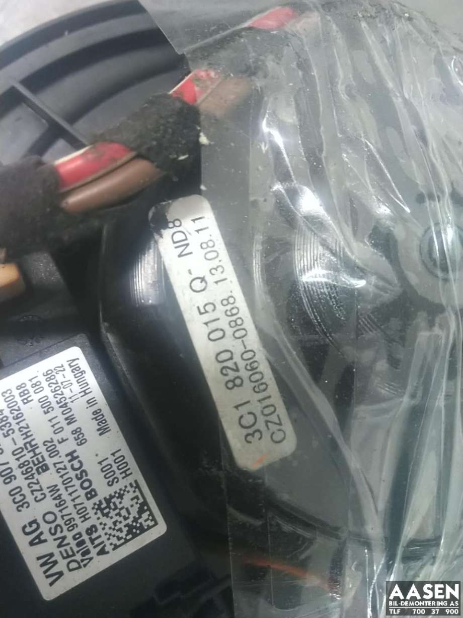 Varmeapparat motor til Škoda Superb 2008-2015 (Type II)