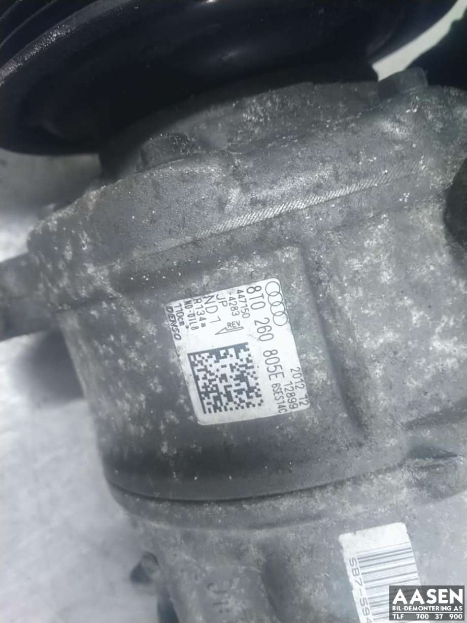 Aircondition kompressor til Audi A4 2007-2014 (Type IV) (B8) (B8) 