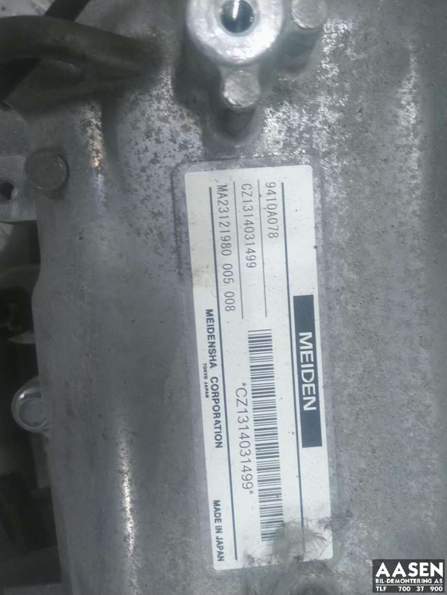 Batterilader (OBC - On Board Charger) til Mitsubishi Outlander 2012-2015 (Type III, Fase 1)  