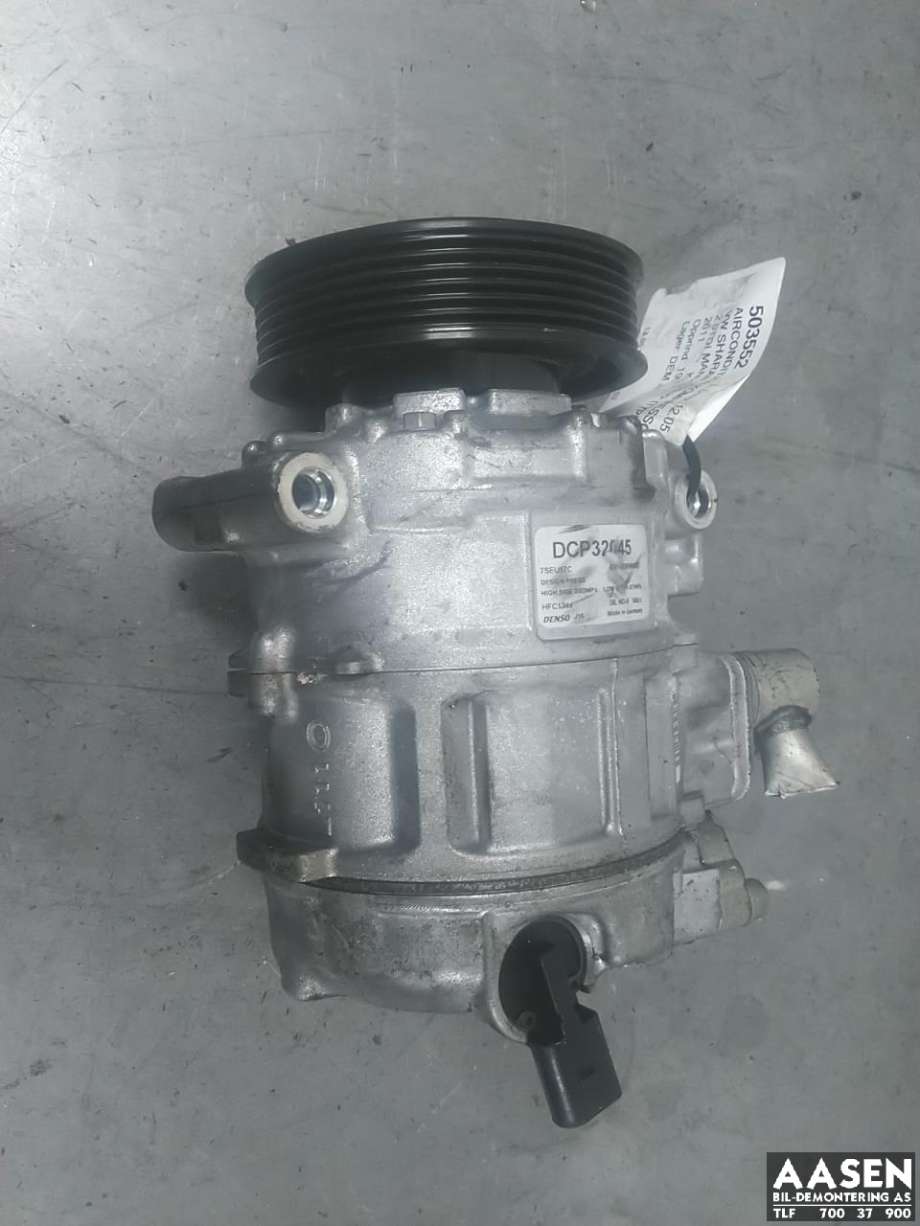 Aircondition kompressor til VW Sharan, 2010-->> (Type II)  
