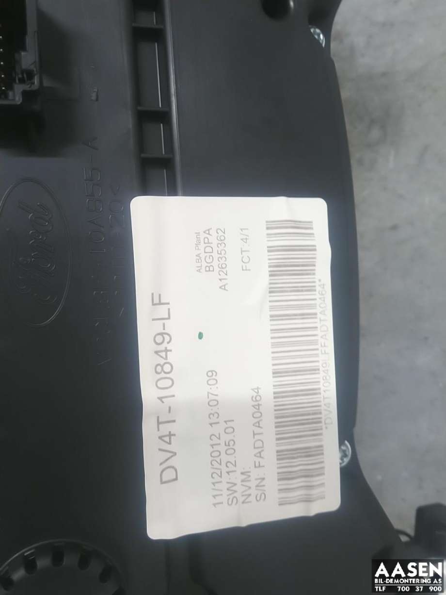 Instrumentpanel til Ford Kuga 2013-2019  