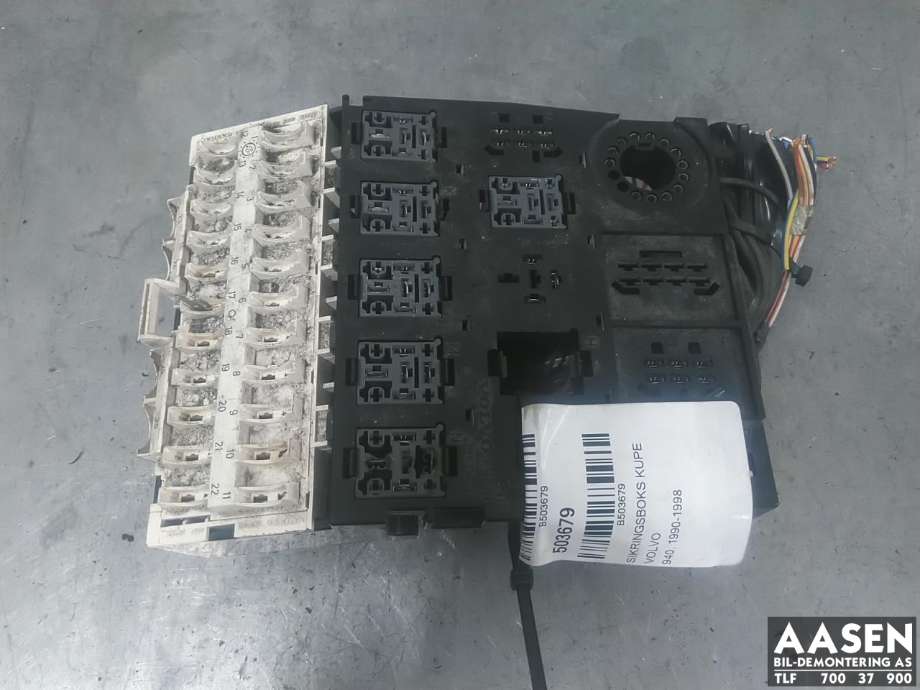 Sikringsboks kupe til Volvo 940 1990-1998