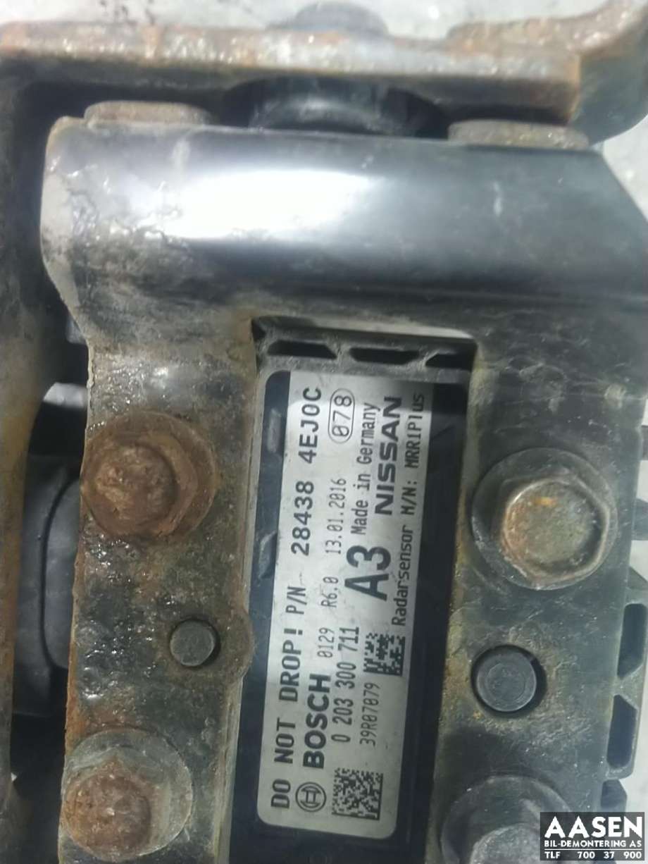 Sensor radar til Nissan Qashqai 2014-2021 (Type II)