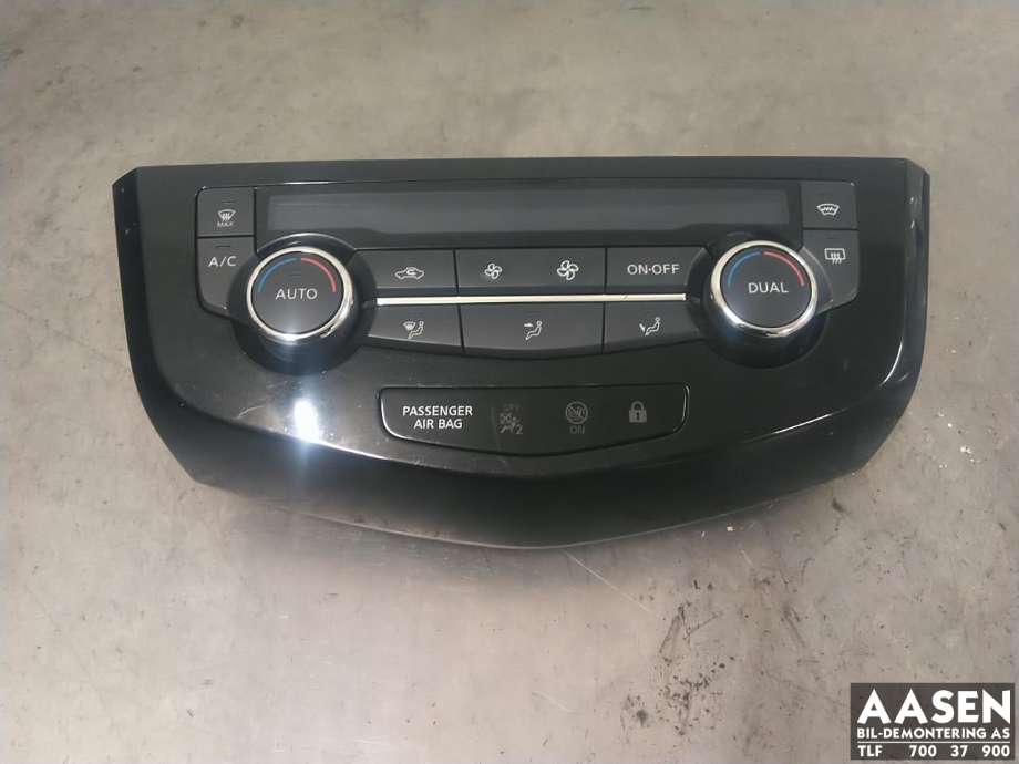 Varmeapparat betjening til Nissan Qashqai 2014-2021 (Type II)