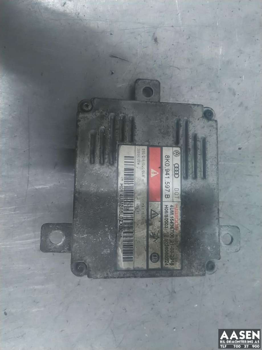 Styreenhet xenon/ballast til Škoda Octavia, 2013-2016 (Type III, Fase 1)  