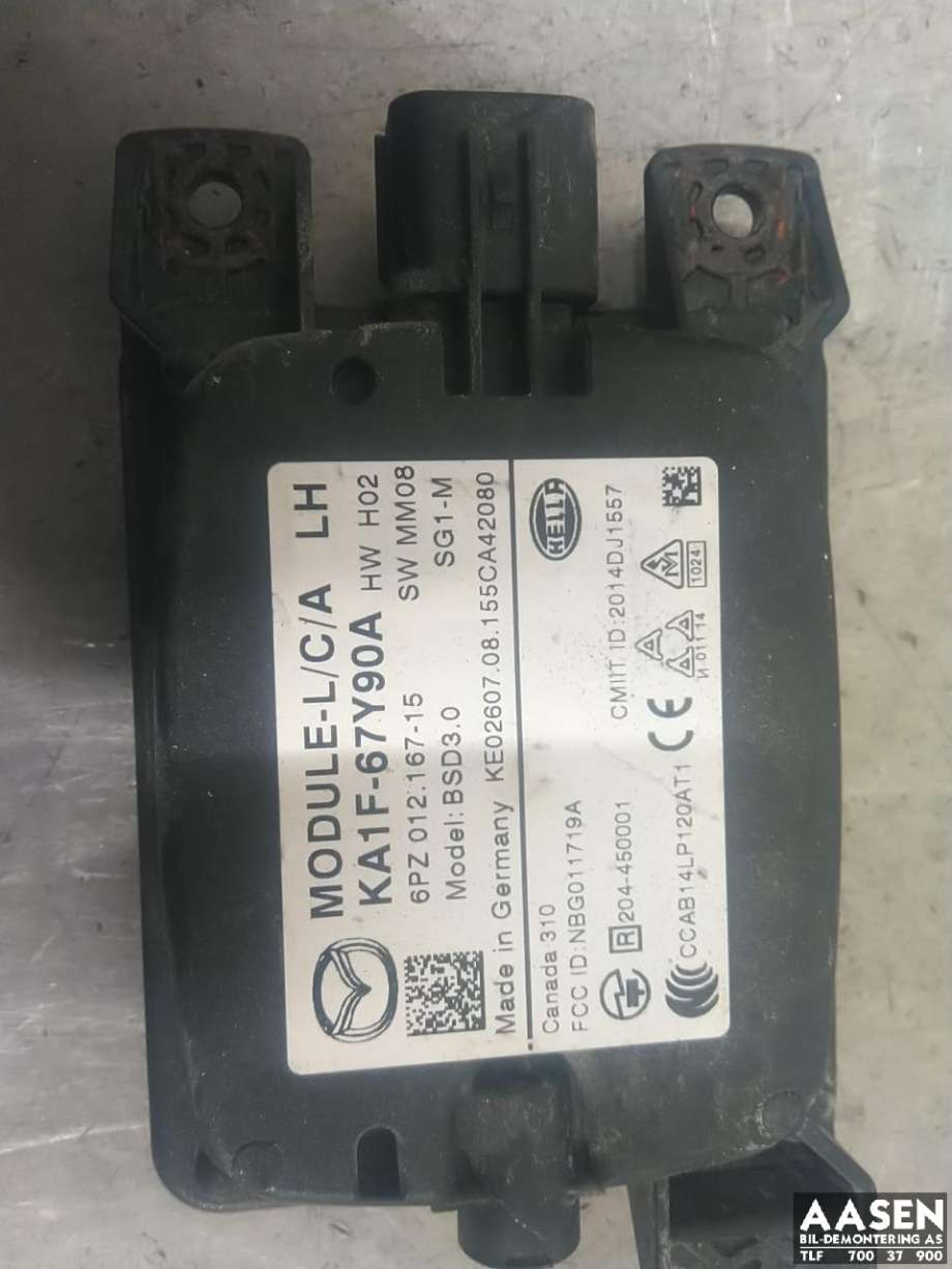 Sensor blindsone til Mazda CX-5 2012-2017 (Type I)  