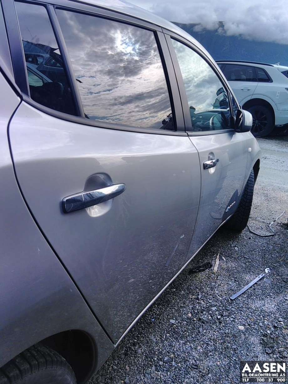 Dør høyre bak til Nissan Leaf, 2011-2017 (Type I)