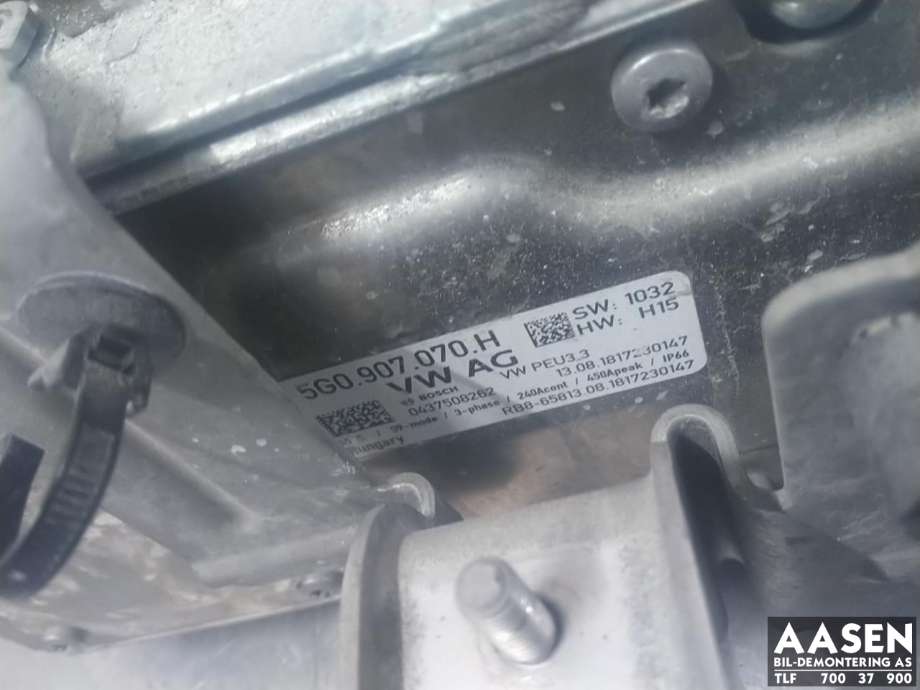 Inverter hybrid til VW Golf VII 2017-2020 (Fase 2)  