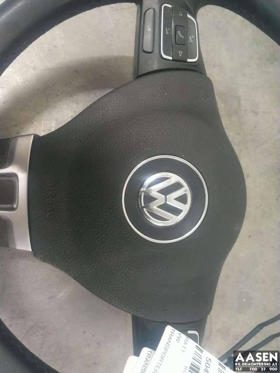 Airbag rattpute til VW Transporter / Caravelle, 2009-2015 (Fase 2) (T5) (T5) 