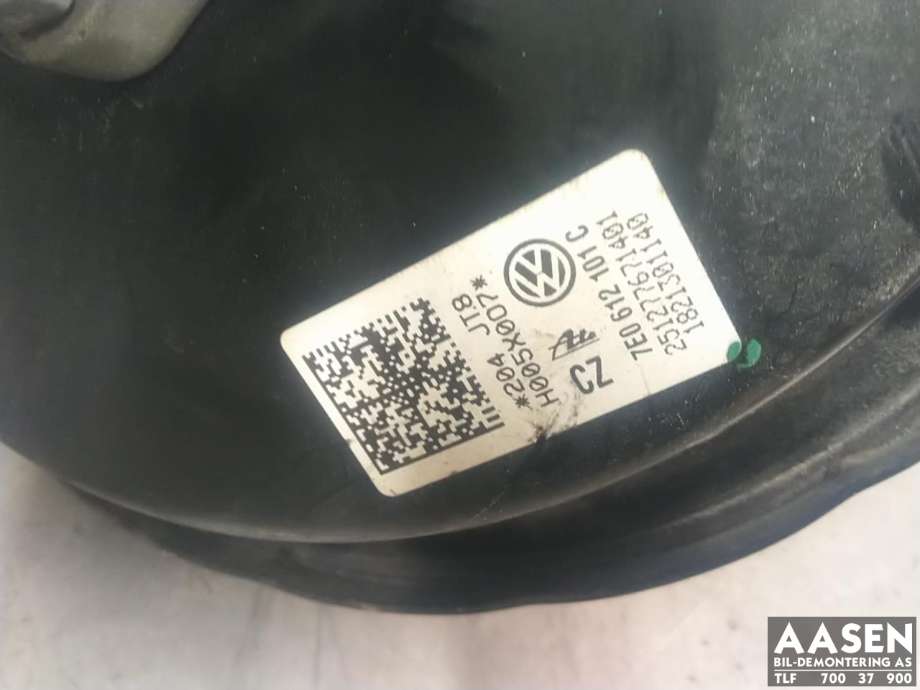 Bremsekraft-forsterker til VW Transporter / Caravelle 2009-2015 (Fase 2) (T5) (T5) 