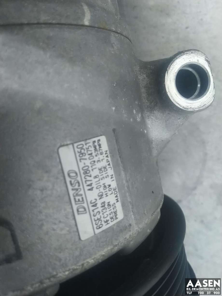 Aircondition kompressor til Toyota RAV4 2013-2015 (Type IV, Fase 1)  