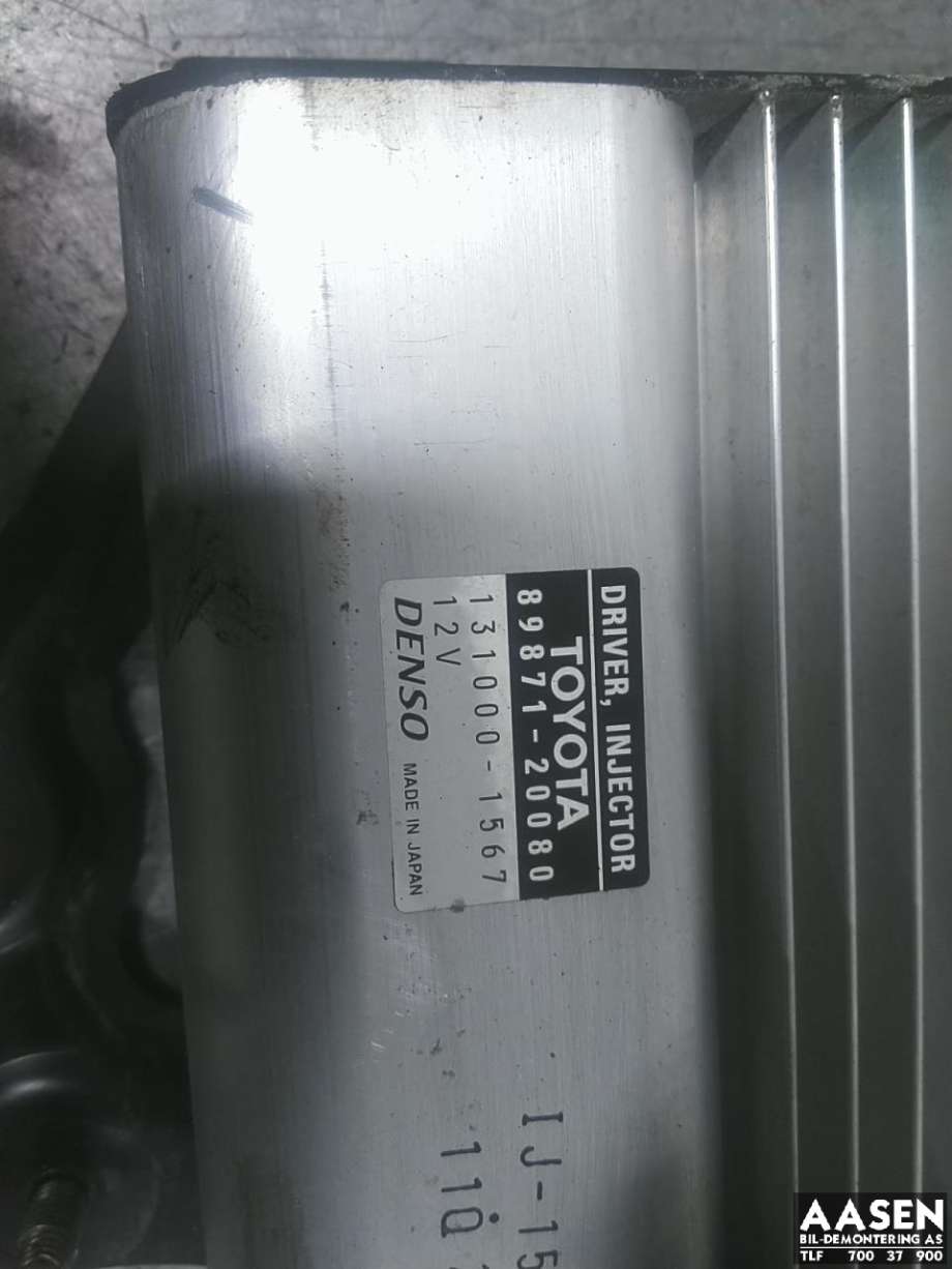 Styreenhet drivstoffpumpe til Toyota RAV4 2013-2015 (Type IV, Fase 1)  