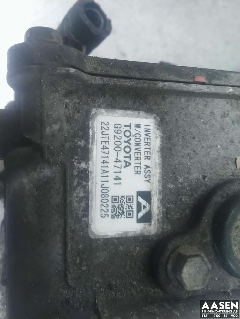 Inverter hybrid til Toyota Auris 2010-2012 (Type I, Fase 2)  