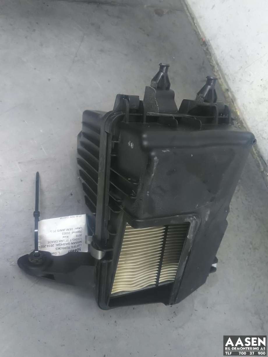 Luftfilterboks til Nissan Qashqai, 2014-2021 (Type II)  