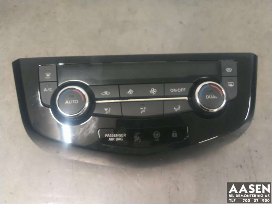Varmeapparat betjening til Nissan Qashqai, 2014-2021 (Type II)  