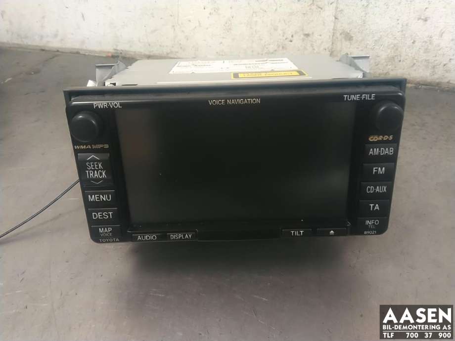 Bilstereo til Toyota Urban Cruiser, 2009-2014  
