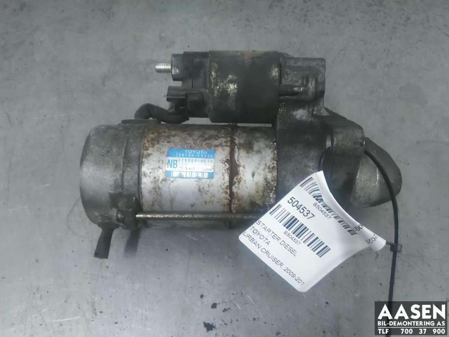 Starter diesel til Toyota Urban Cruiser, 2009-2014  