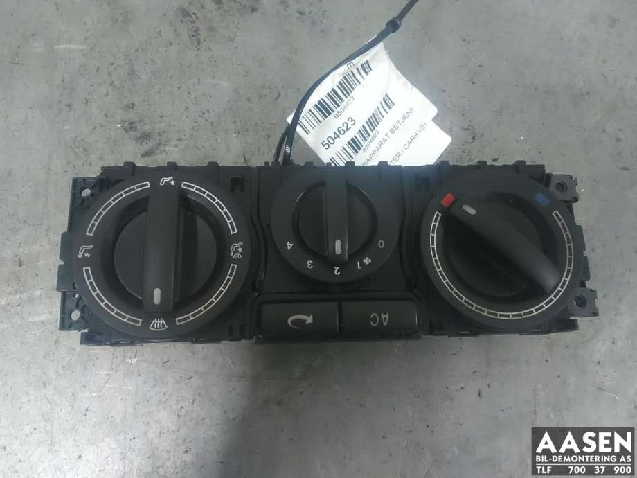 Varmeapparat betjening til VW Transporter / Caravelle 2003-2009 (Fase 1) (T5) (T5) (7H0820045AC|)