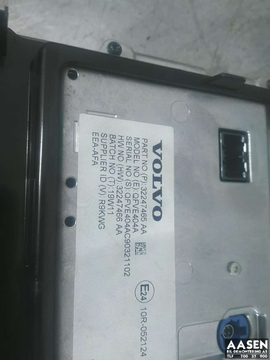 Multimedia display (MCU - Media Controller Unit) til Volvo XC60 2017-->> (Type II)  