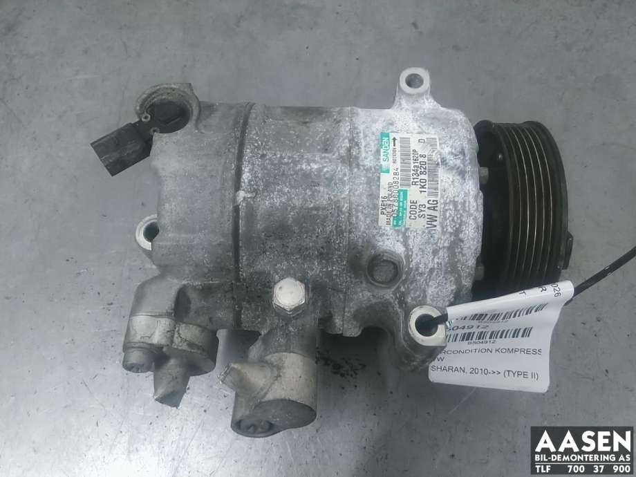Aircondition kompressor til VW Sharan 2010-->> (Type II)