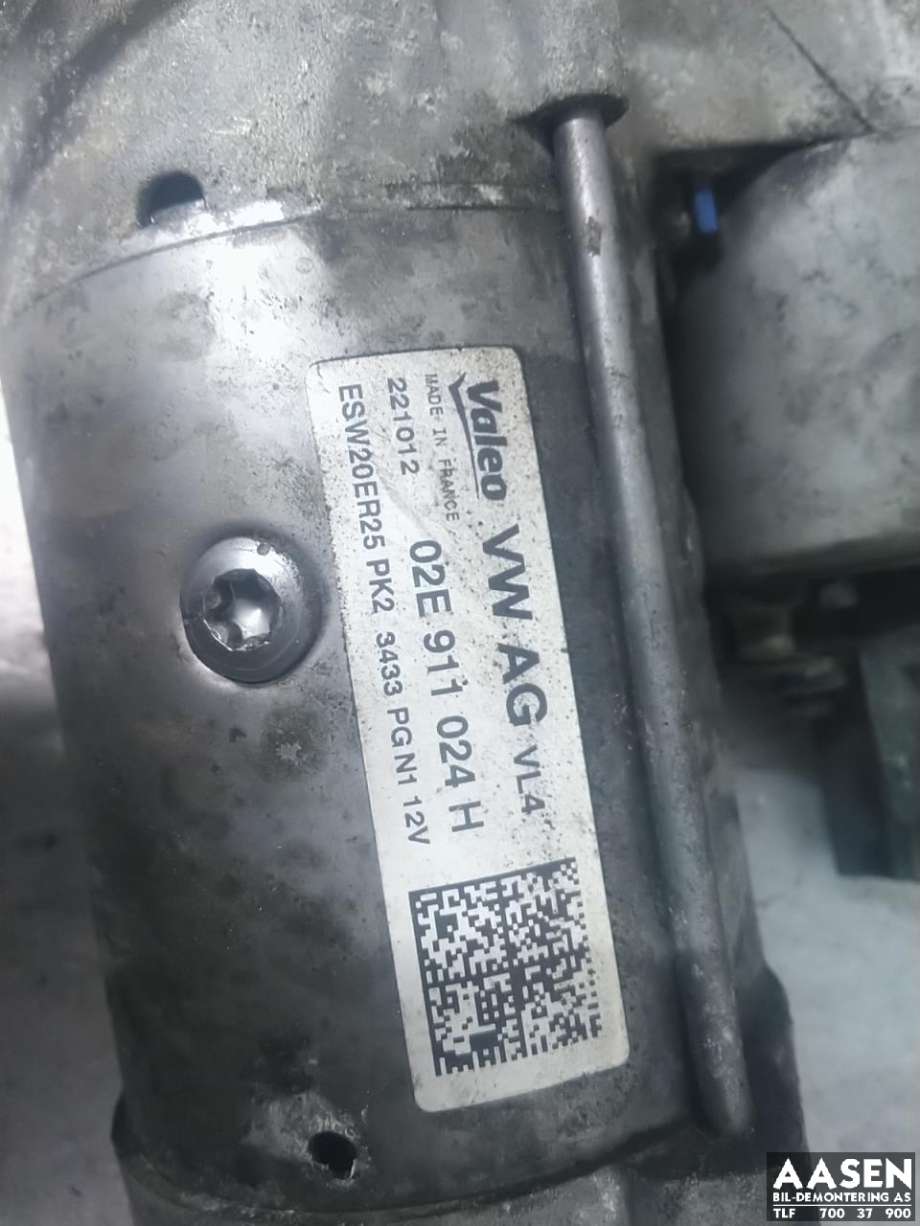 Starter diesel til VW Sharan 2010-->> (Type II)