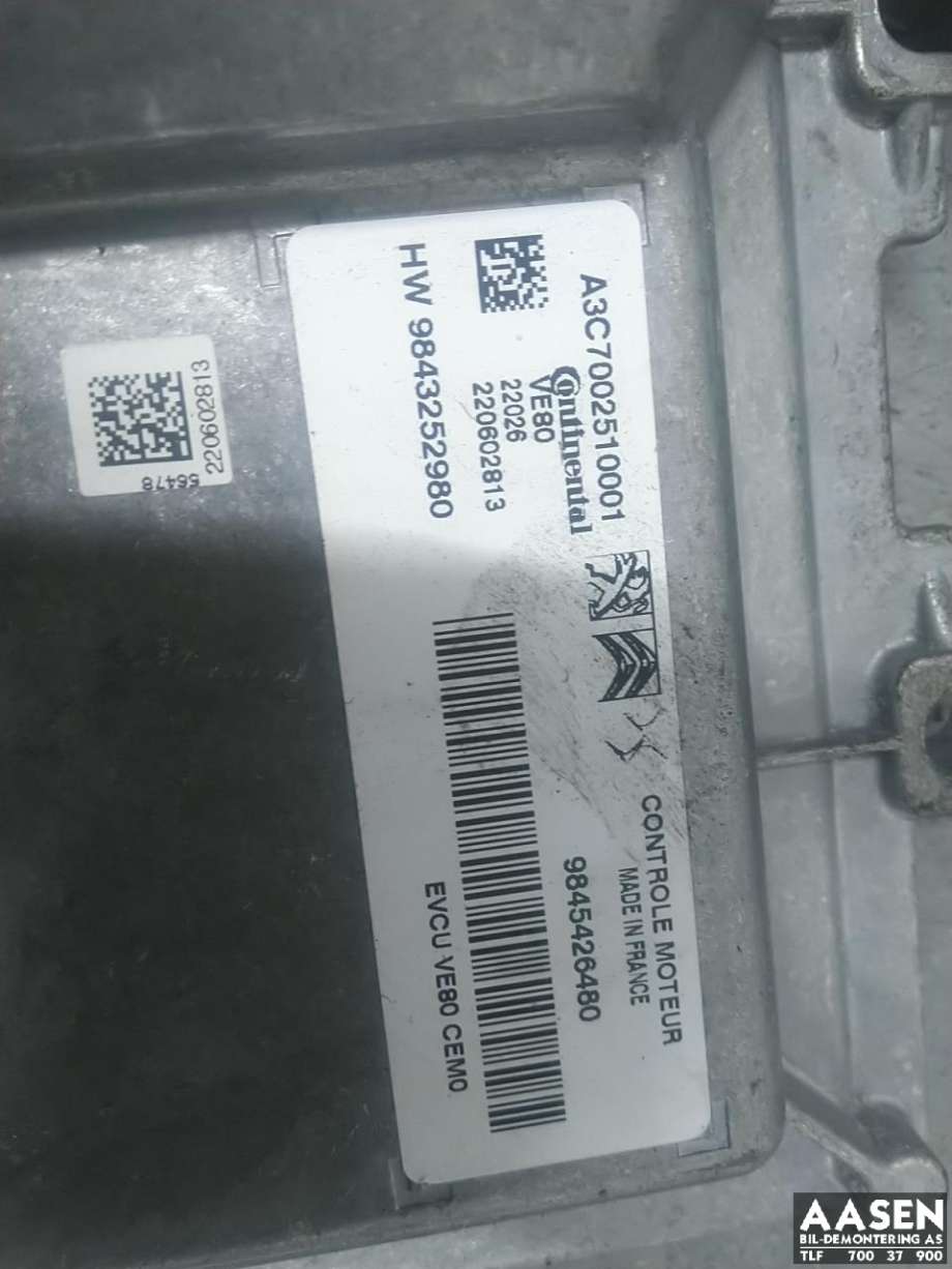 Styreenhet diverse til Peugeot e-2008 2019-->>  