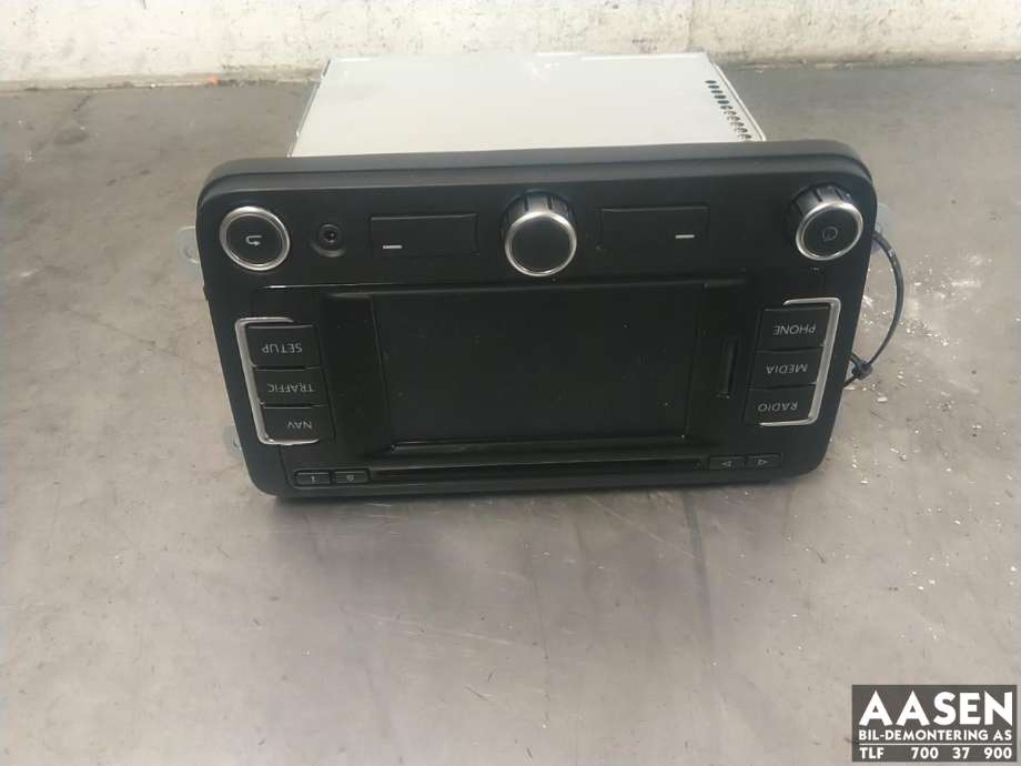 Bilstereo til VW Touran, 2010-2015 (Type I, Fase 3)