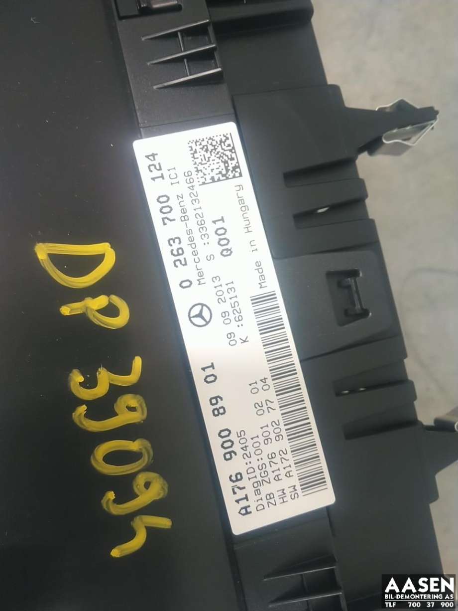 Instrumentpanel til Mercedes A-Klasse 2012-2018 (W176) (W176)