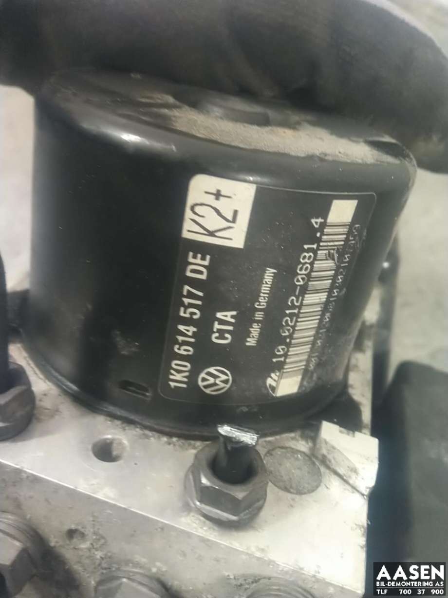 ABS sentral til VW Golf VI 2008-2012  (1K0 614 517 DE|1K0 907 375 BJ|)