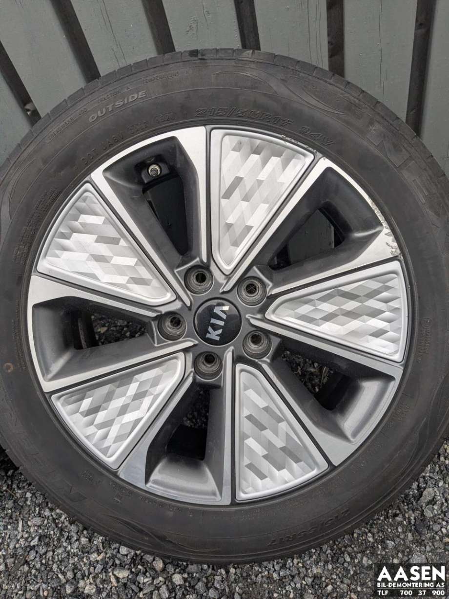 Hjulsett aluminium sommer til Kia e-Soul 2019-->> (Type III)