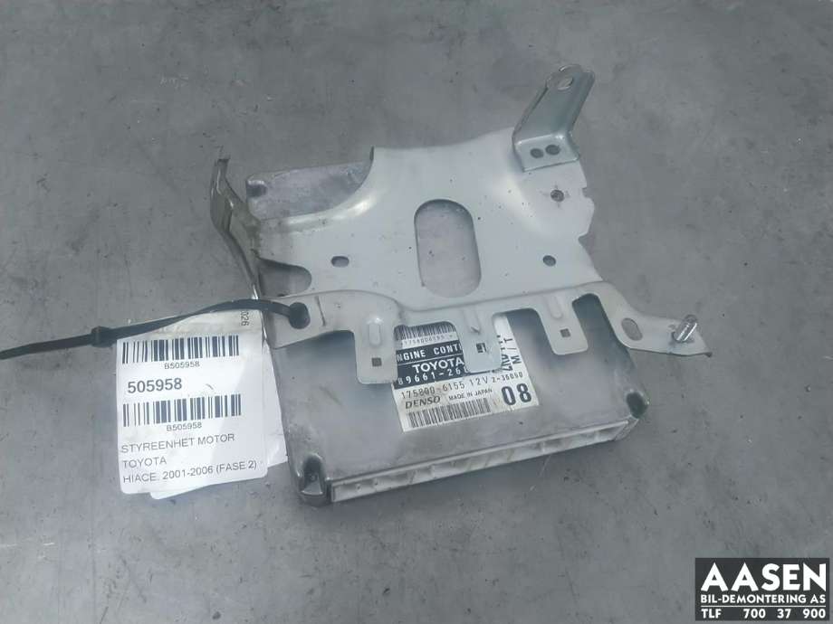 Styreenhet motor til Toyota Hiace, 2001-2006 (Fase 2)  (8966126820)