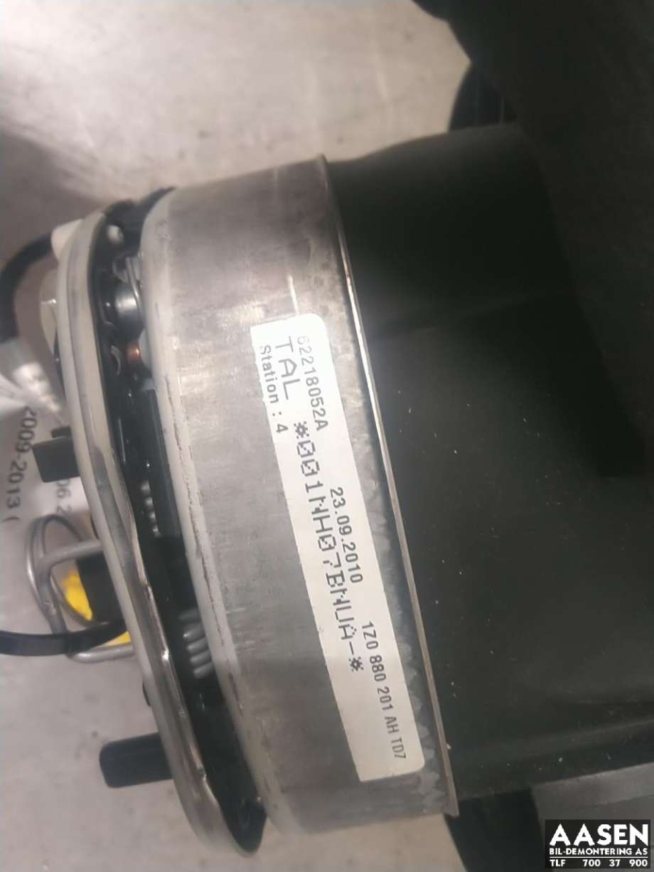Airbag rattpute til Škoda Octavia 2009-2013 (Type II, Fase 2)