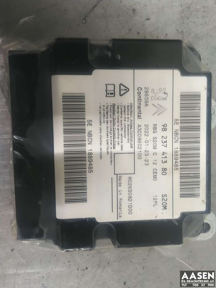 Airbag elektronikk til Peugeot e-2008, 2019-->>
