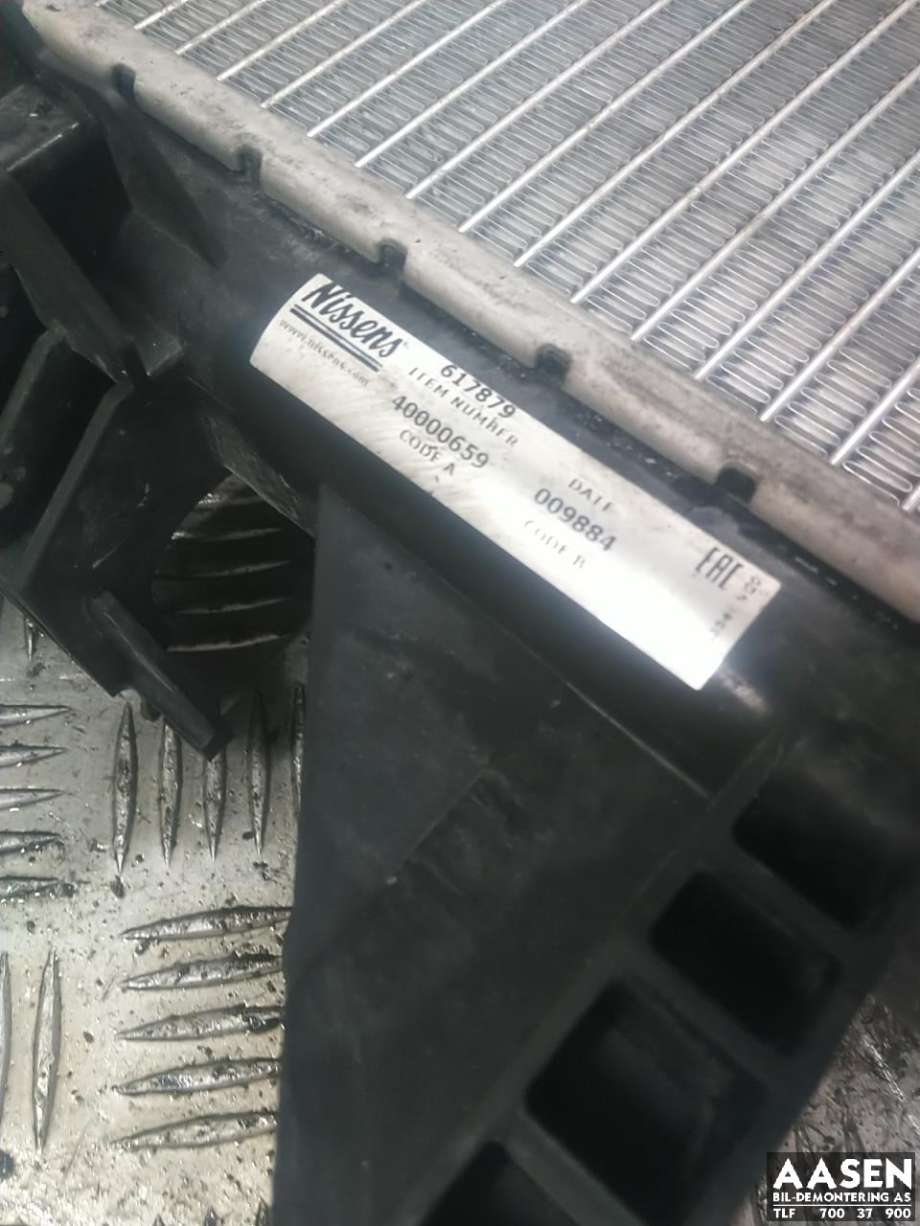Radiator (manuell gir) til Fiat Ducato 2014-->>  