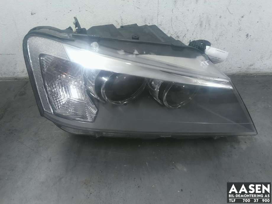 Frontlykt høyre xenon til BMW X3 2010-2017 (F25) (F25) (63 11 7 276 992|)