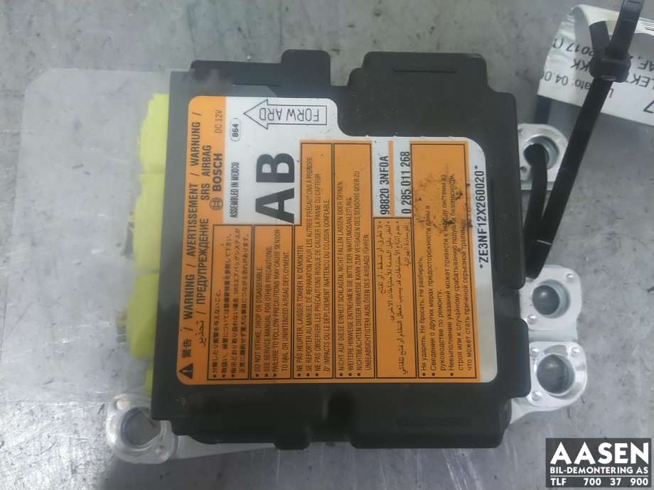 Airbag elektronikk til Nissan Leaf, 2011-2017 (Type I)