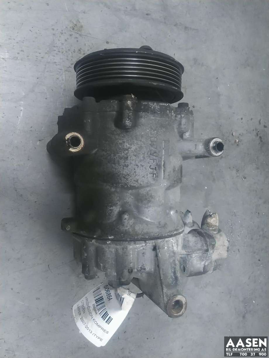 Aircondition kompressor til Citroën Jumper, 2007-2013 (Type III, Fase 1)  